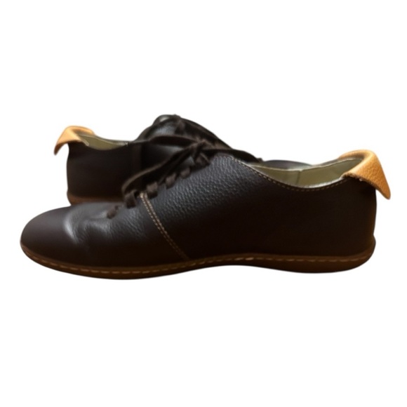 El Naturalista Brown Leather Oxfords EU 39 | Sustainable Minimalist Comfort Shoe main image 4